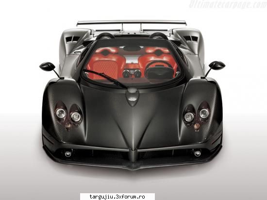 auto&moto pagani zonda roadster