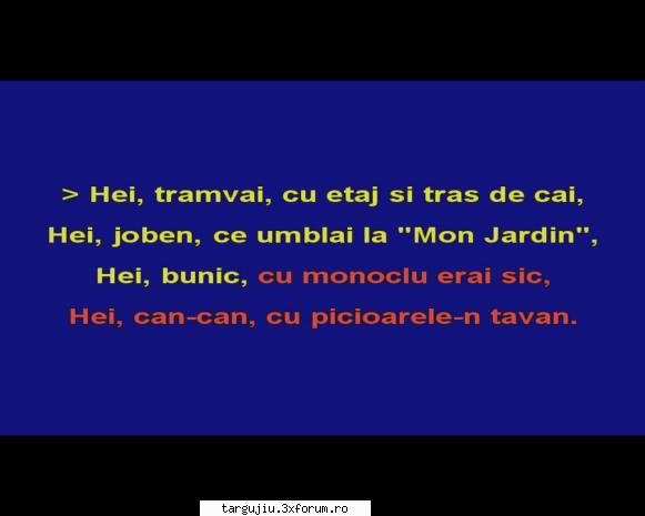 muzica karaoke romaneasca dupa negative stereo cu versuri ce se coloreaza sincron pentru pentru