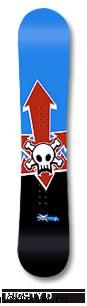 placa este model atomic mighty d!!! lungime 1,53 m. snowboard